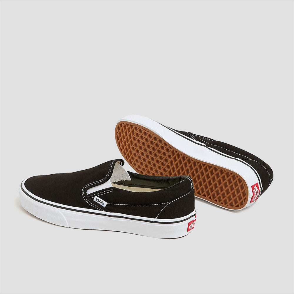 Vans Classic Slip-On Skate Shoes Black