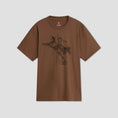 Load image into Gallery viewer, Vans Skate Pedro Delfino T-shirt Brown
