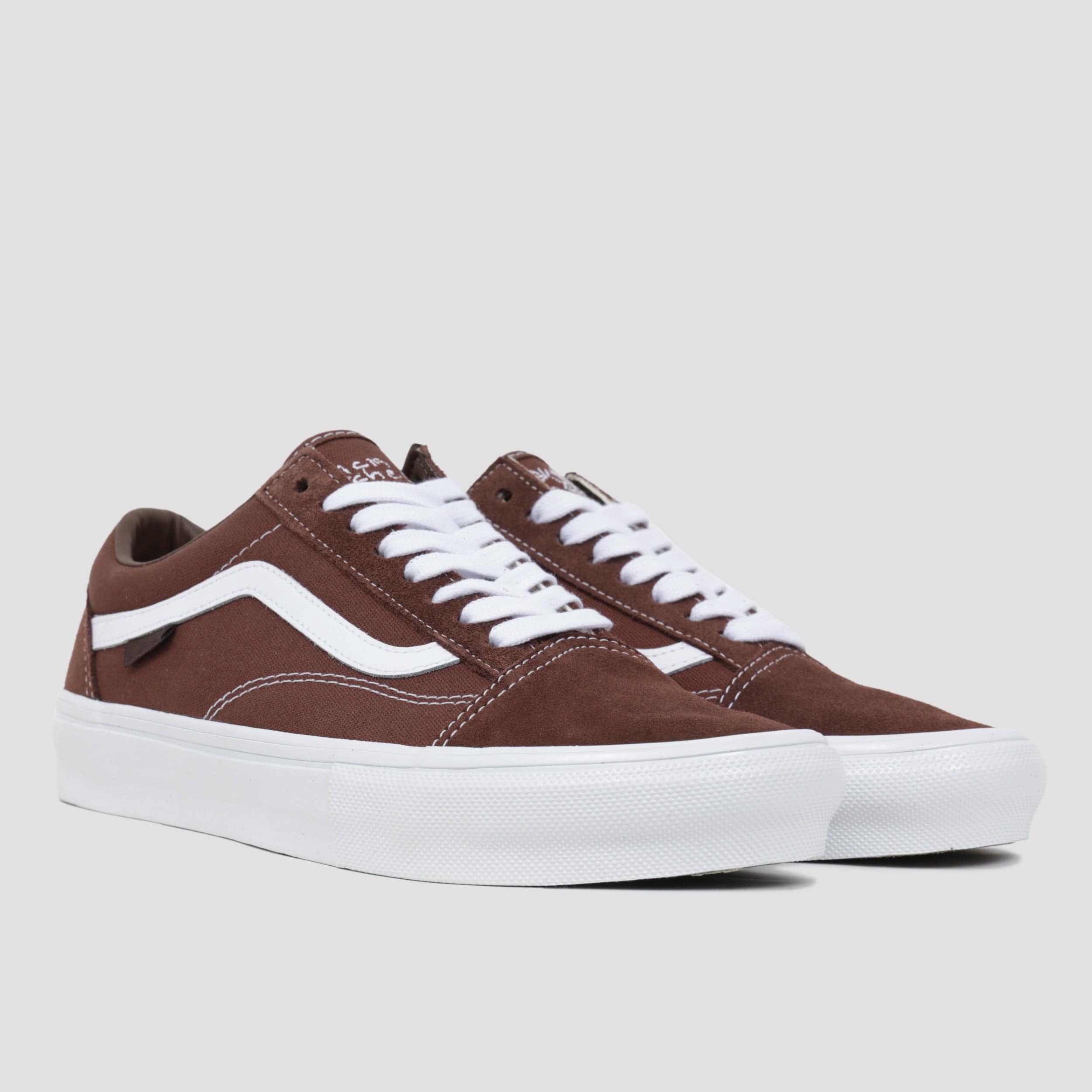 Vans old deals skool brown leather