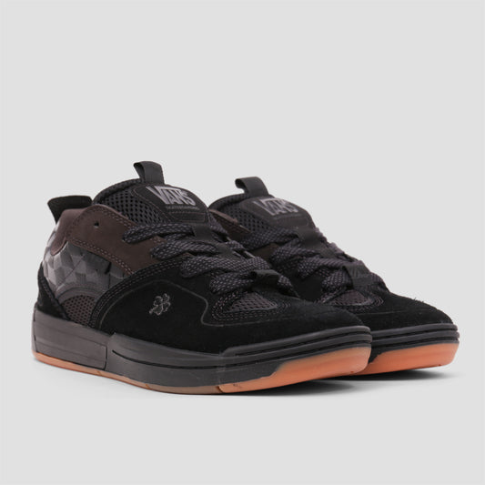 Vans x Dime Una Skate Mixxa Skate Shoes Black / Grey