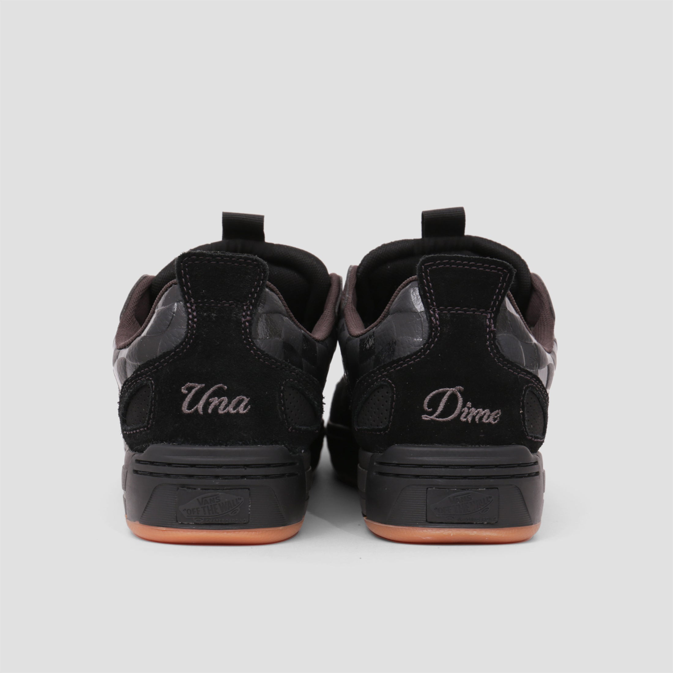 Vans x Dime Una Skate Mixxa Skate Shoes Black / Grey