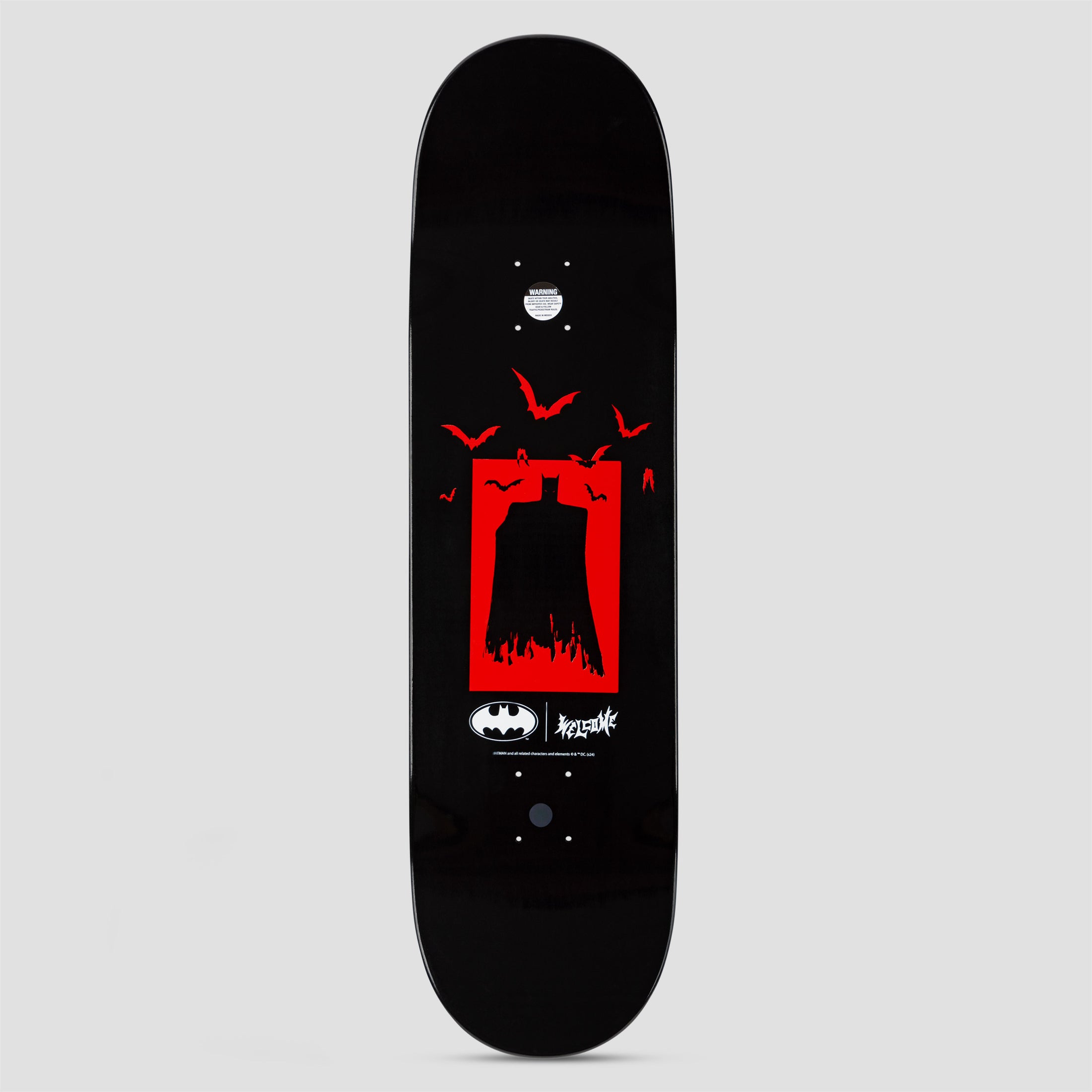 Welcome 8.75 Shadow Series Batmonster on Popsicle Skateboard Deck