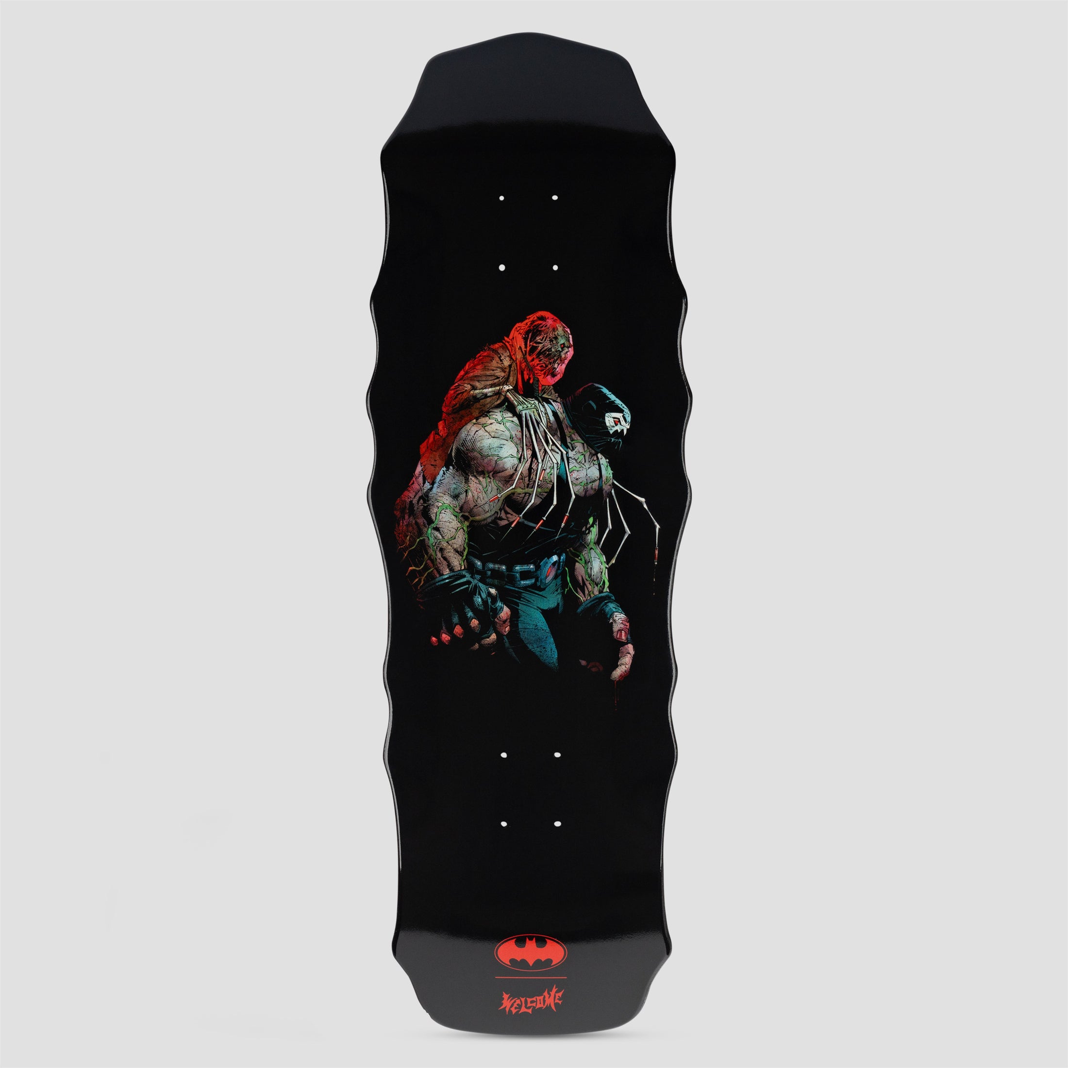 Welcome 10.0 Shadow Series Bane & Scarecrow on Widow Skateboard Deck