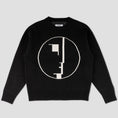 Load image into Gallery viewer, Welcome x Bauhaus Emblem Knit Crew Black
