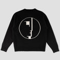 Load image into Gallery viewer, Welcome x Bauhaus Emblem Knit Crew Black
