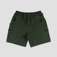 Load image into Gallery viewer, Welcome Summit Enzyme Washed Nylon Ripstop Cargo Short Ivy
