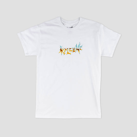 Welcome Chrome Vamp Printed T-Shirt White / Desert