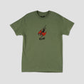 Load image into Gallery viewer, Welcome Diver Printed T-Shirt Military
