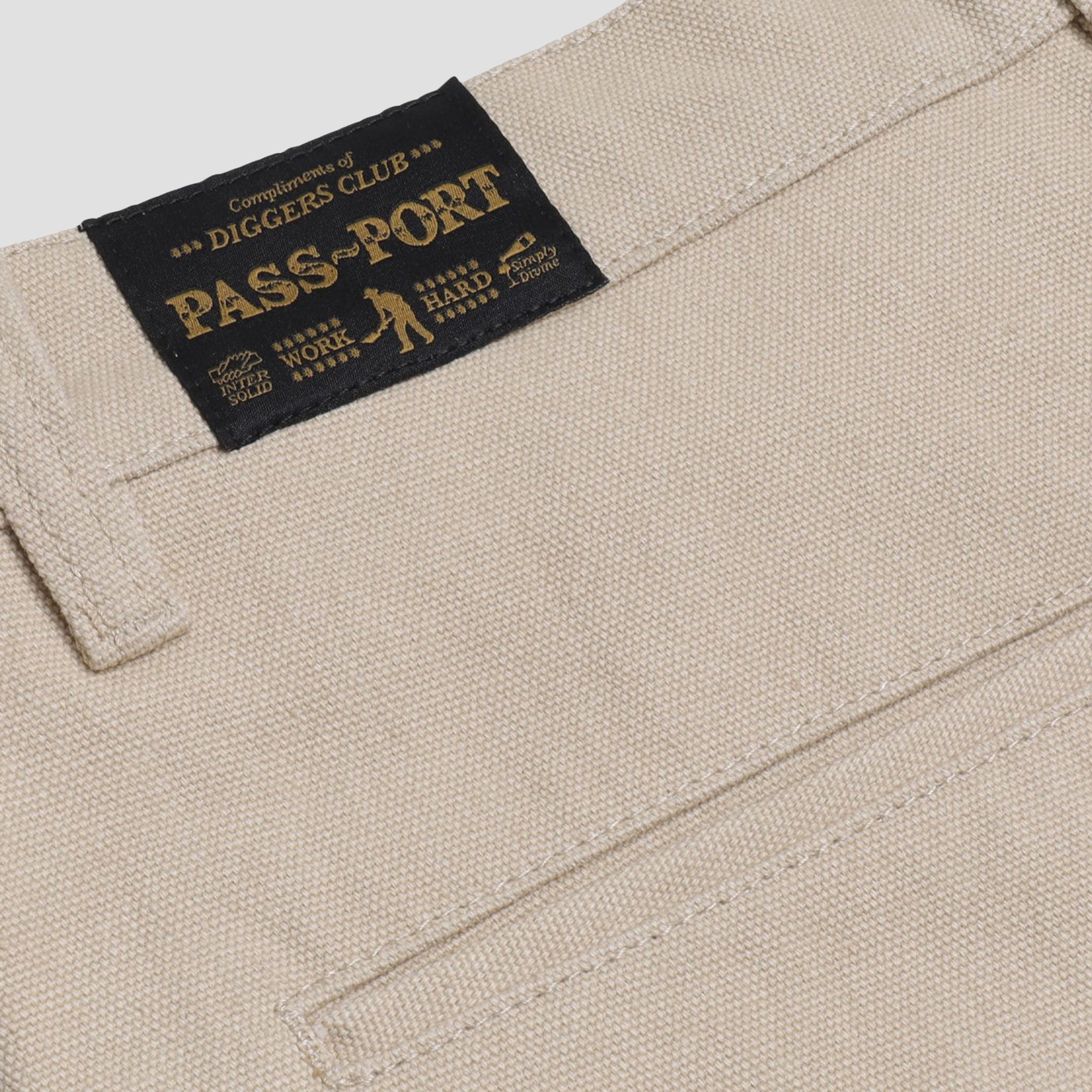 PassPort Diggers Club Pant Khaki R39