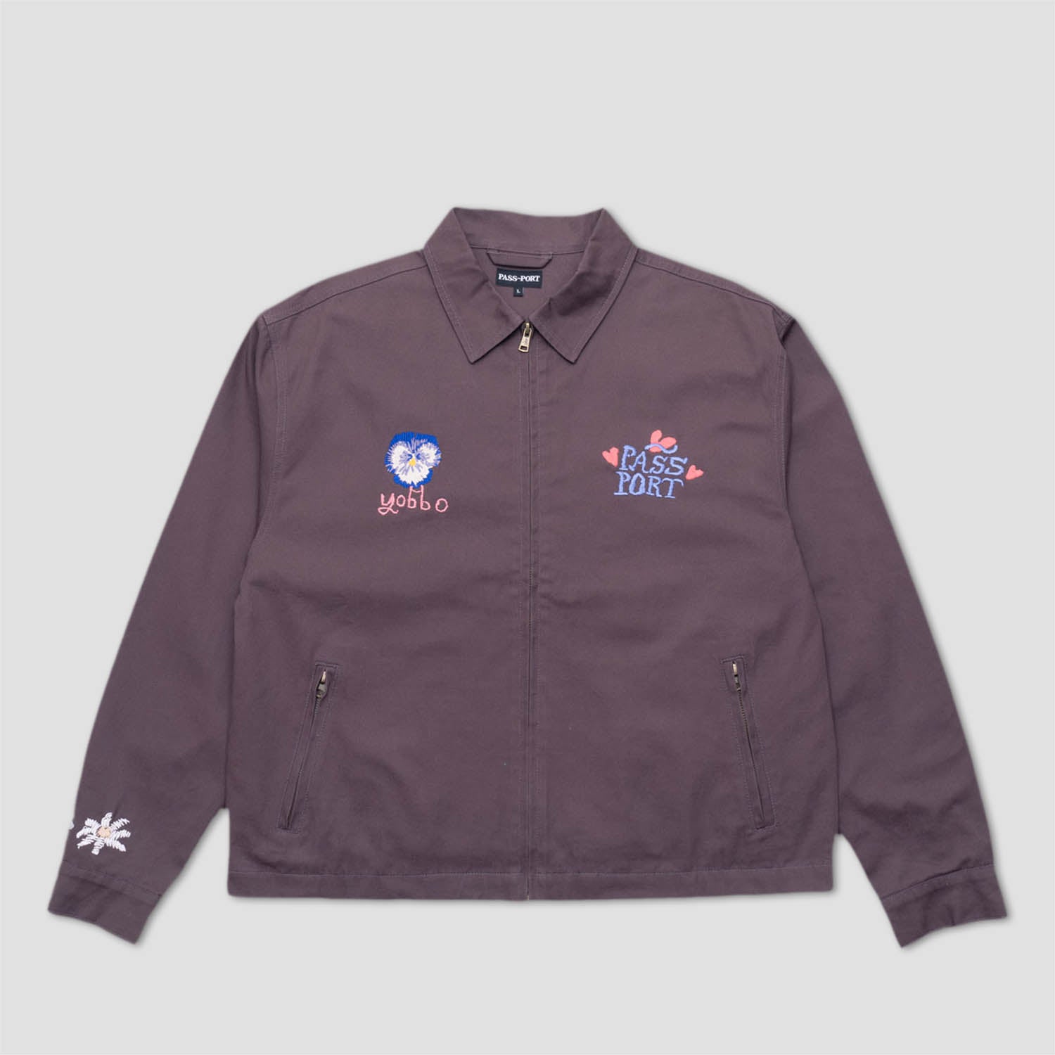 PassPort Yobbo Workers Jacket Eggplant