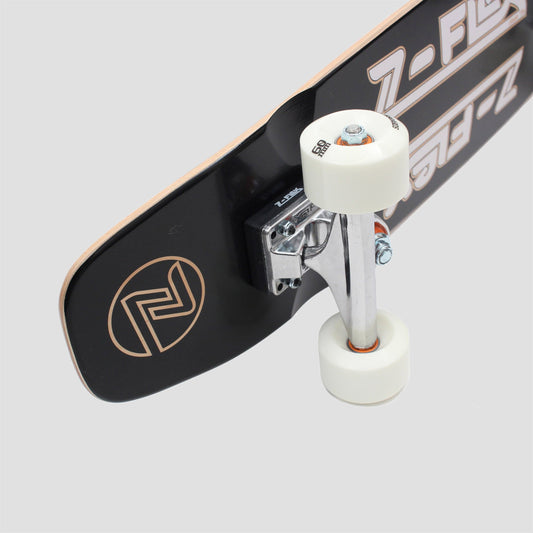 Z-Flex 29 Z-Bar Complete Skateboard Cruiser Black / White