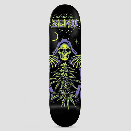 Zero 8.5 Sandoval Grimm Reefer Skateboard Deck Black