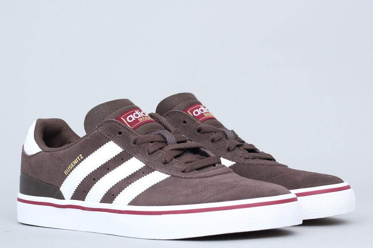 Busenitz vulc skate sale shoes  brown/white/collegiate burgundy