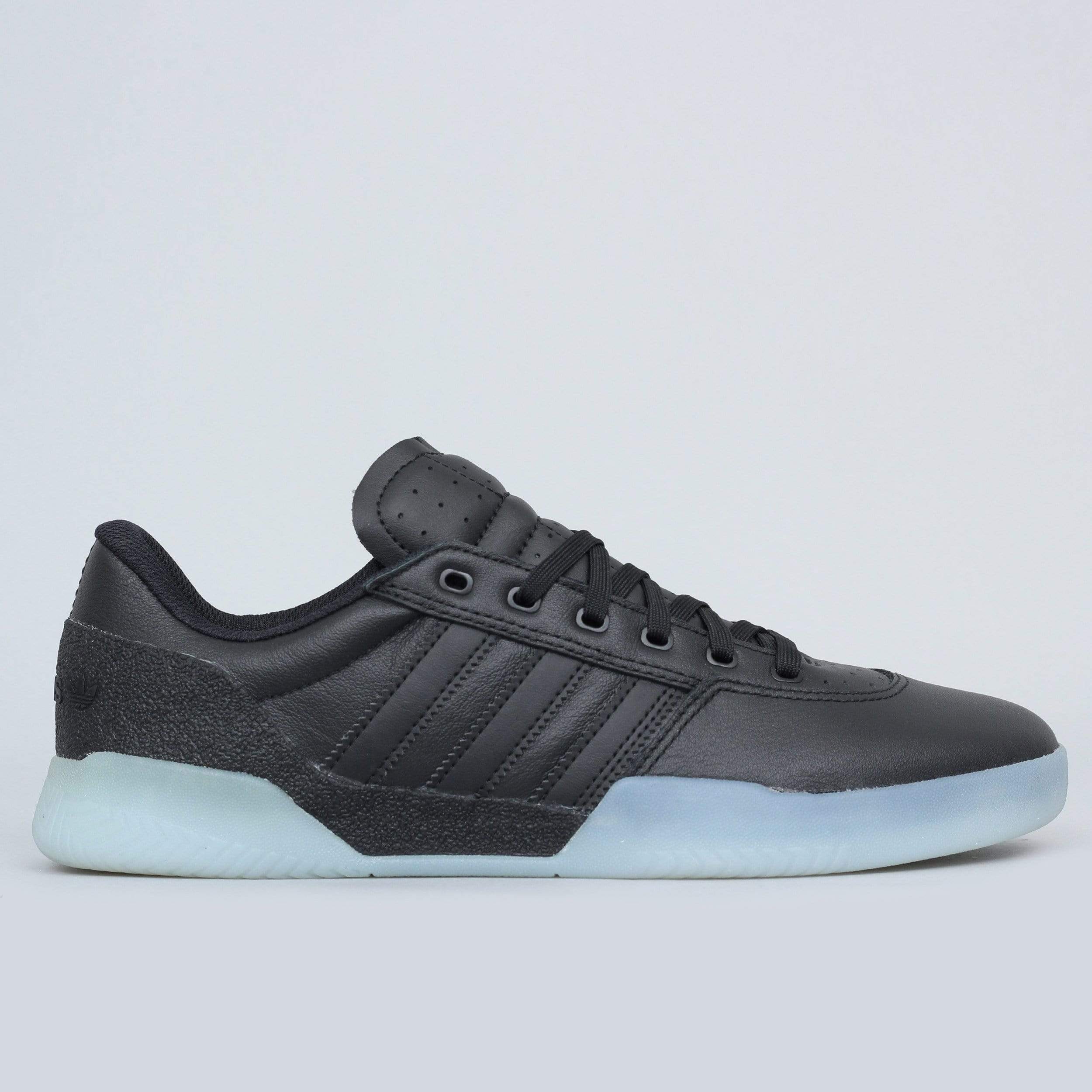 Adidas city store cup black leather