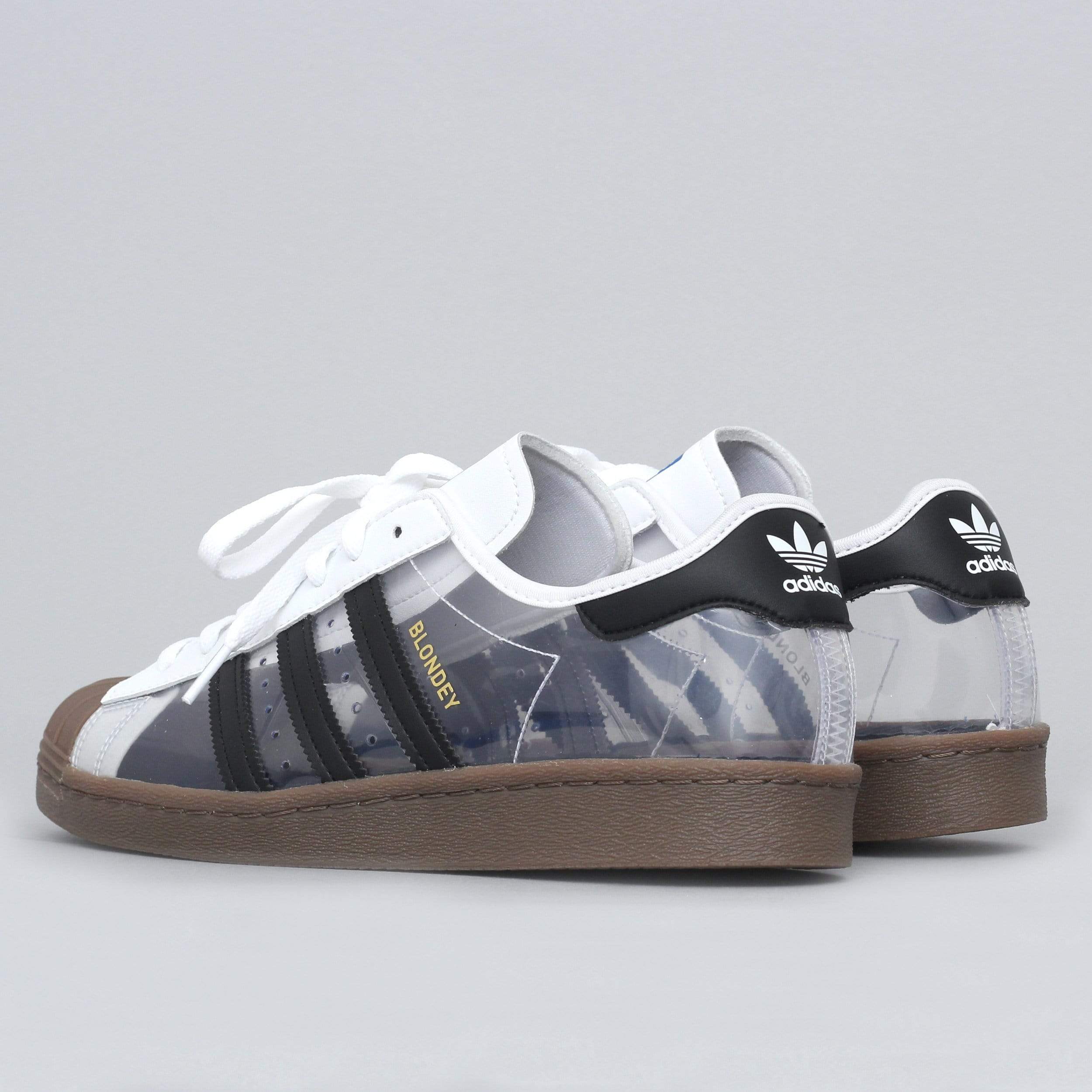 adidas Superstar 80s x Blondey Shoes Footwear White Core Black Gum