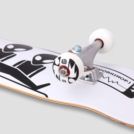 Alien Workshop 7.75 Abduction Complete Skateboard White