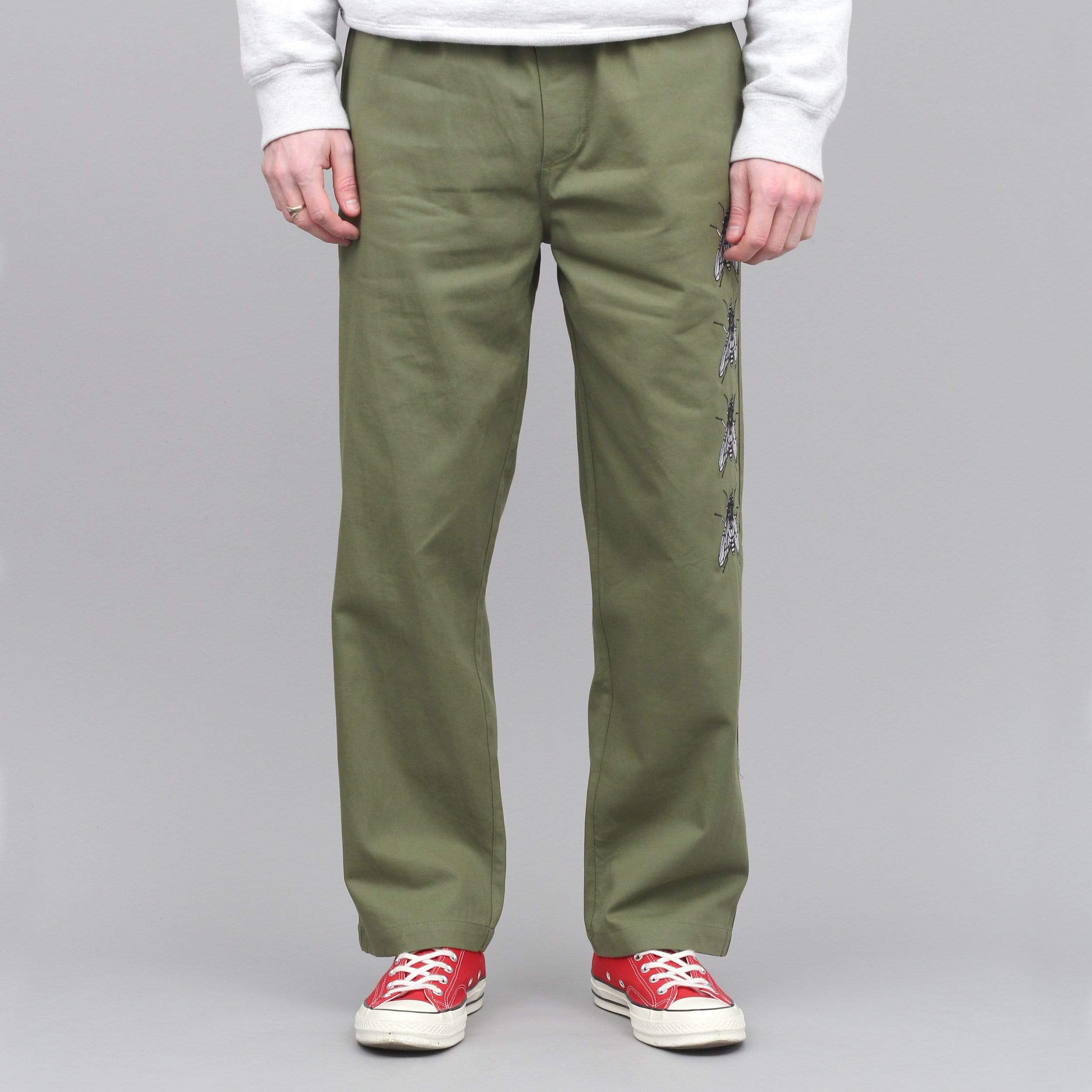 BUTTER GOODS Swarm Embroiderd Pants
