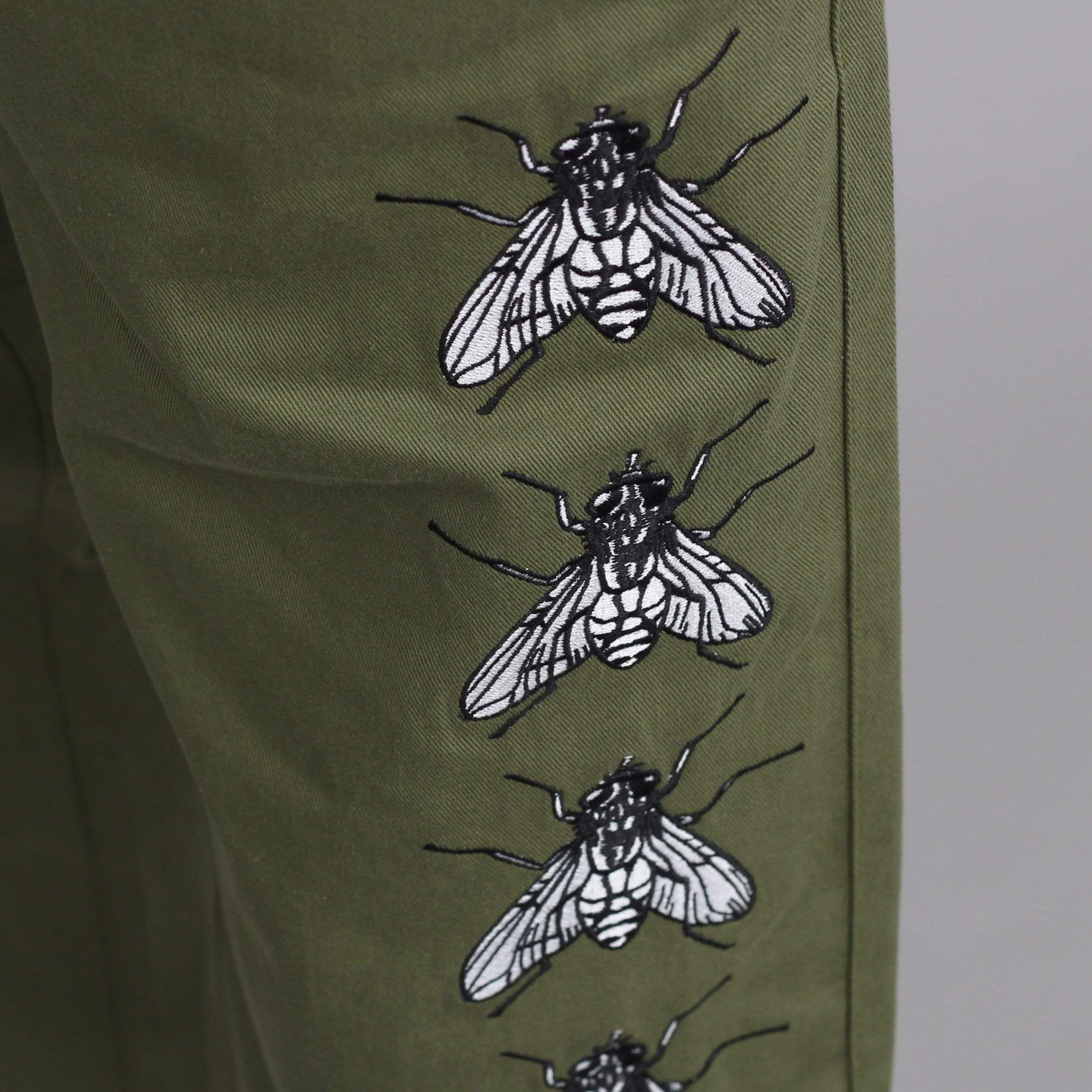 BUTTER GOODS Swarm Embroiderd Pants
