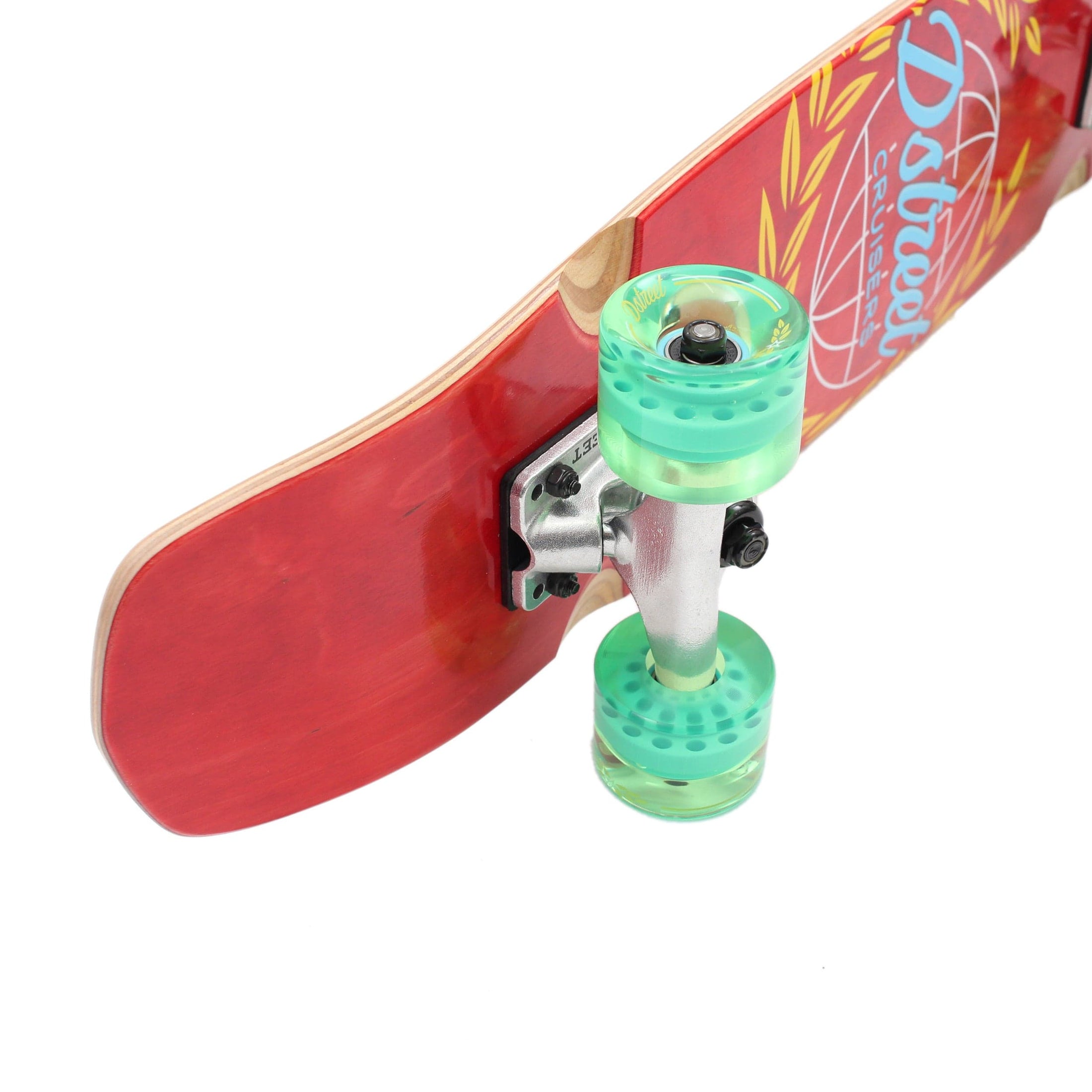 D Street 28 Atlas Complete Skateboard Cruiser Red