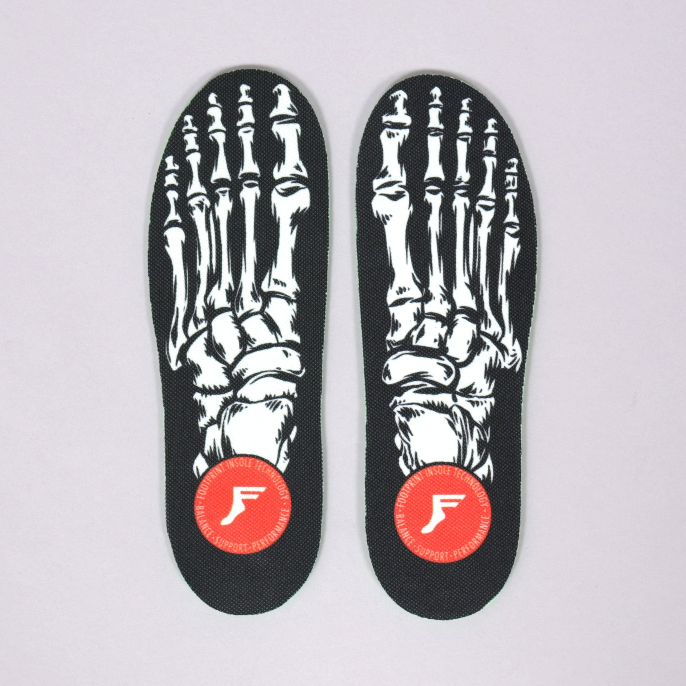 Footprint Kingfoam Elite Mid Insoles Skeleton Black