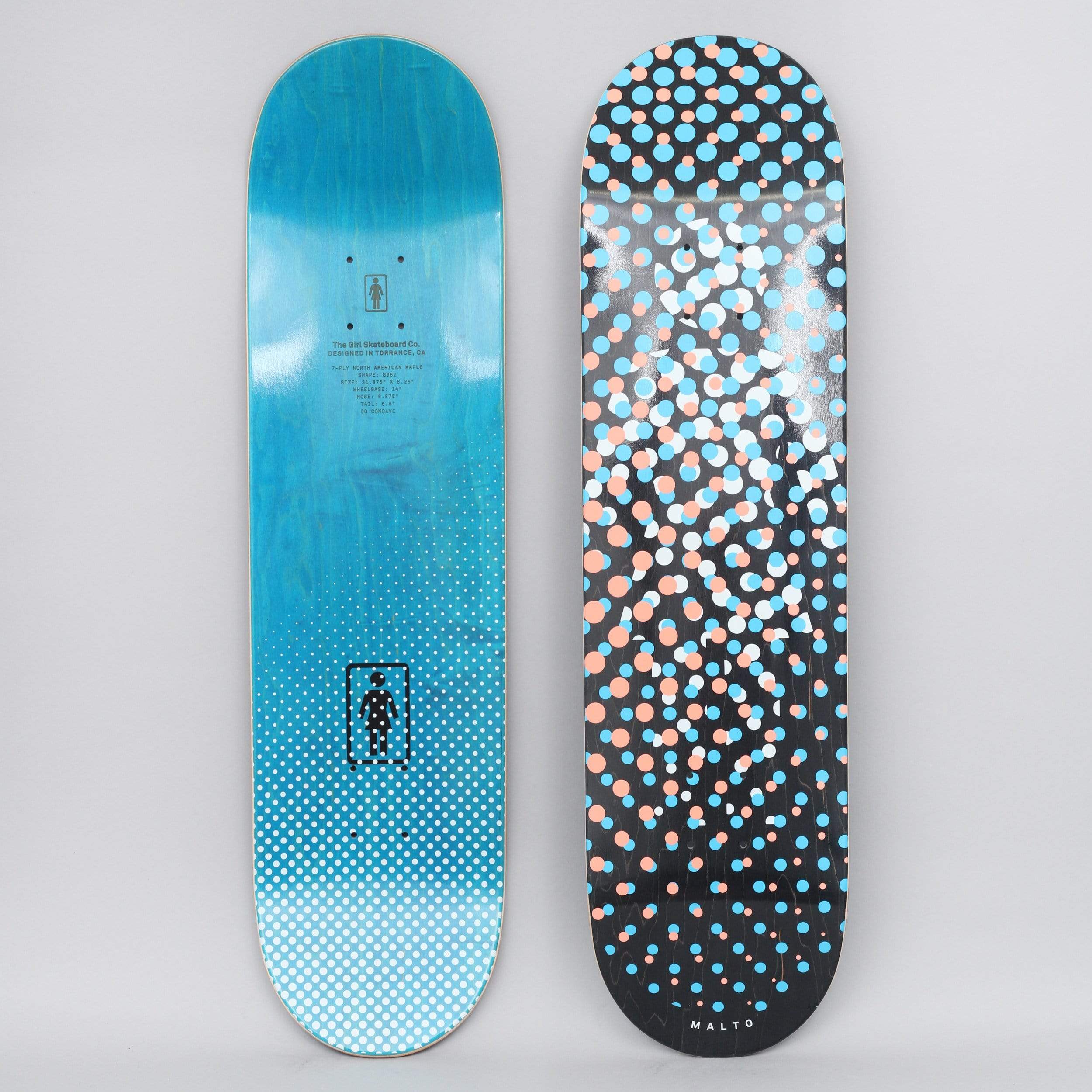 Girl 8.25 Sean Malto Dot OG Skateboard Deck – Slam City Skates