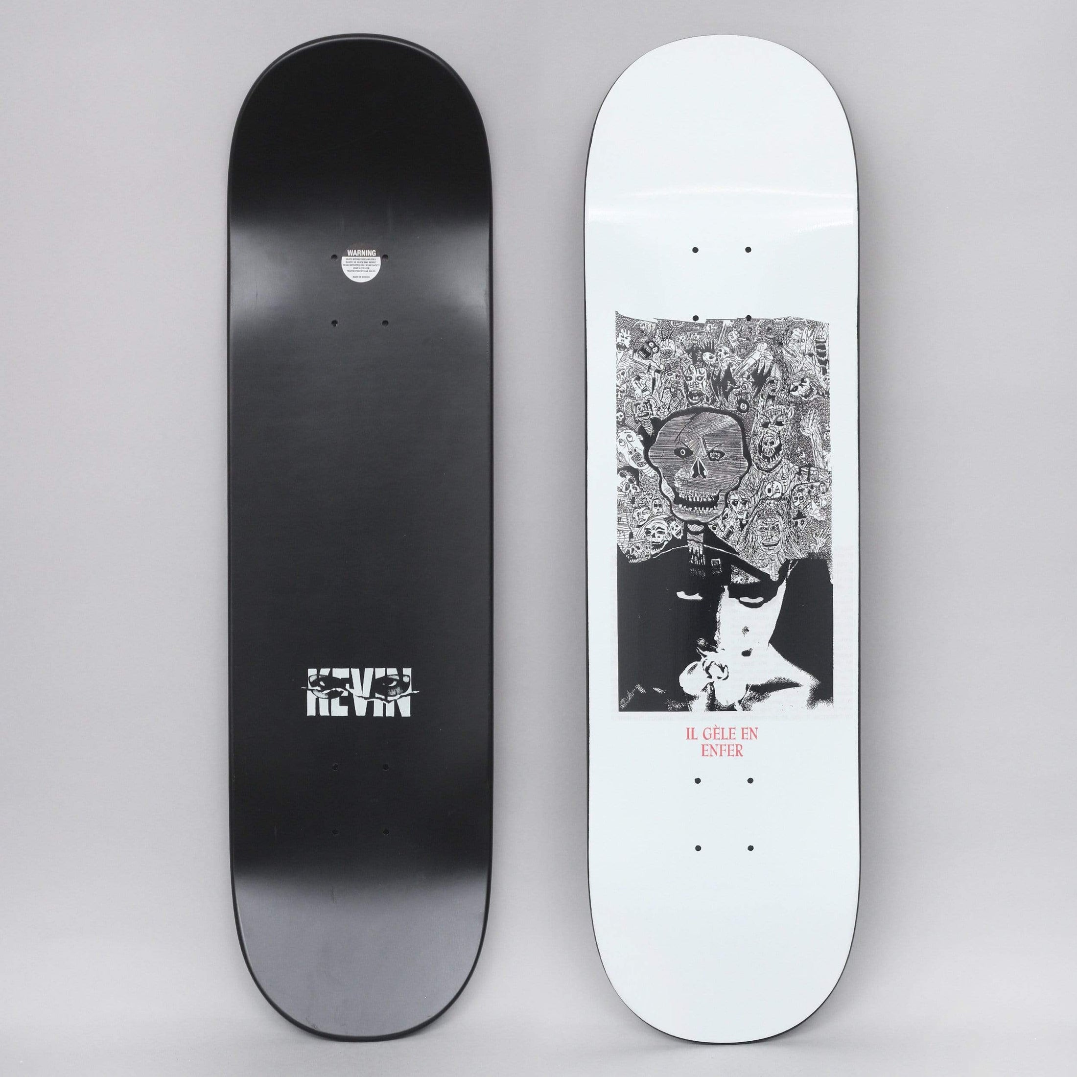 Hockey 8.5 Rodriguez Disruption Skateboard Deck White