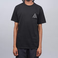 Load image into Gallery viewer, HUF Dystopia Triple Triangle T-Shirt Black
