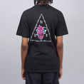 Load image into Gallery viewer, HUF Dystopia Triple Triangle T-Shirt Black

