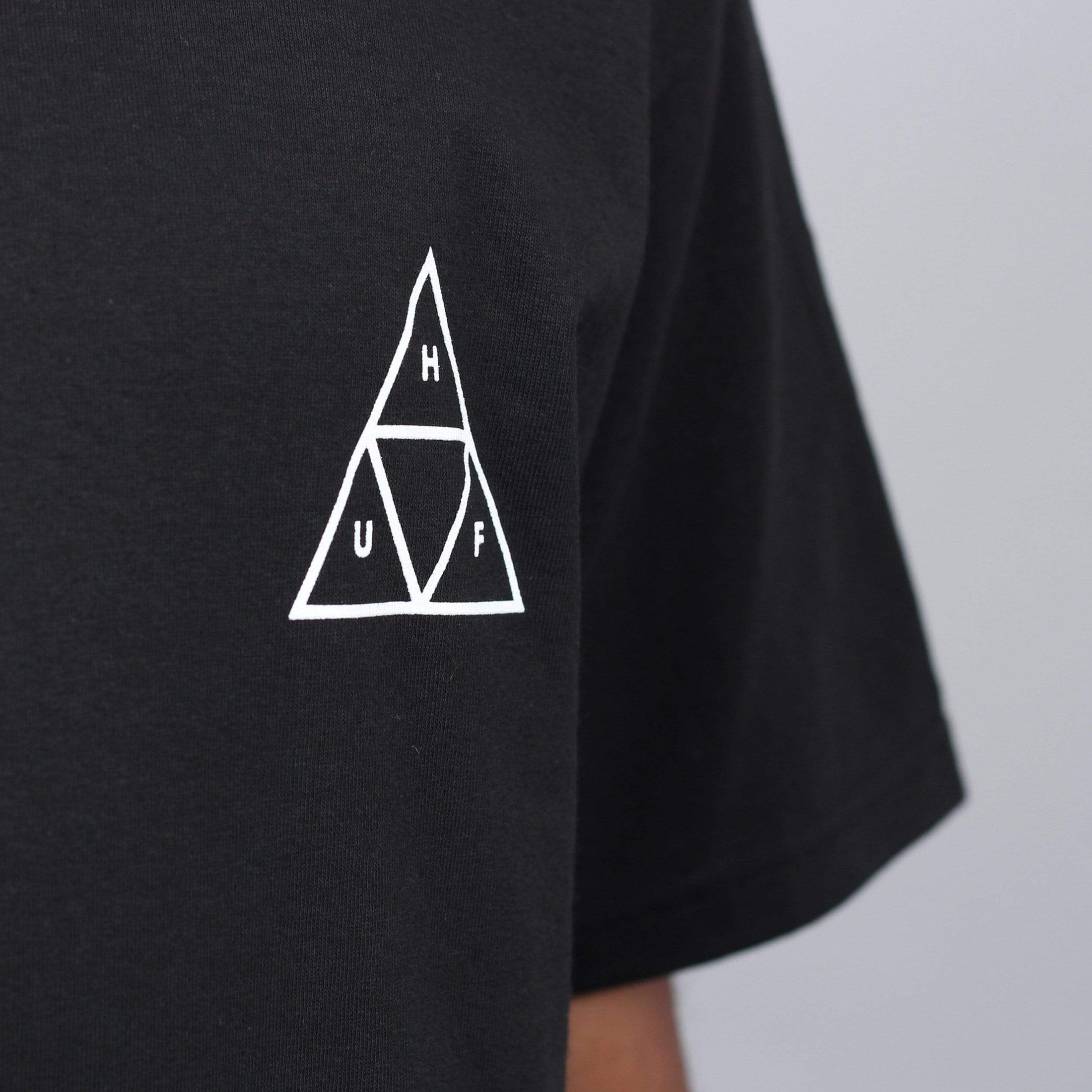 HUF Dystopia Triple Triangle T-Shirt Black