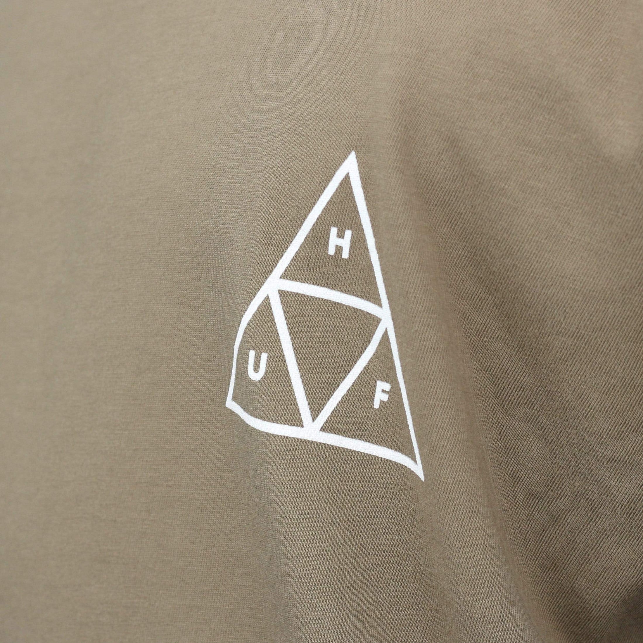 HUF Dystopia Triple Triangle T-Shirt Dried Herb