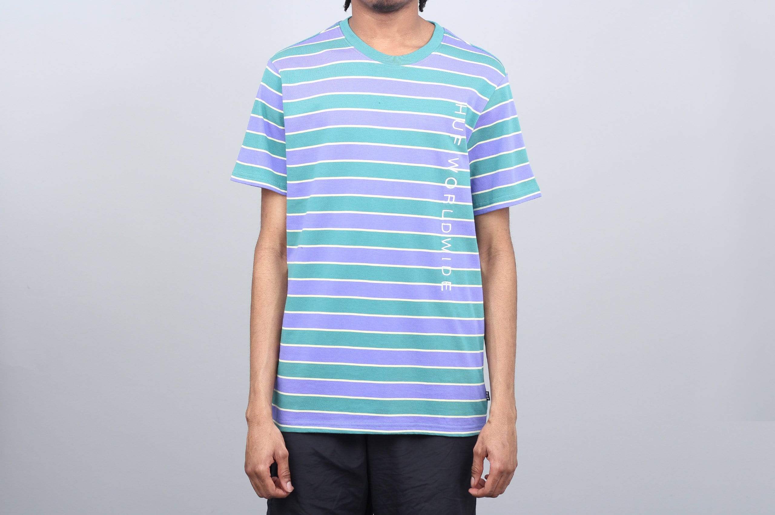 HUF Lexington Knit T-Shirt Blue Iris