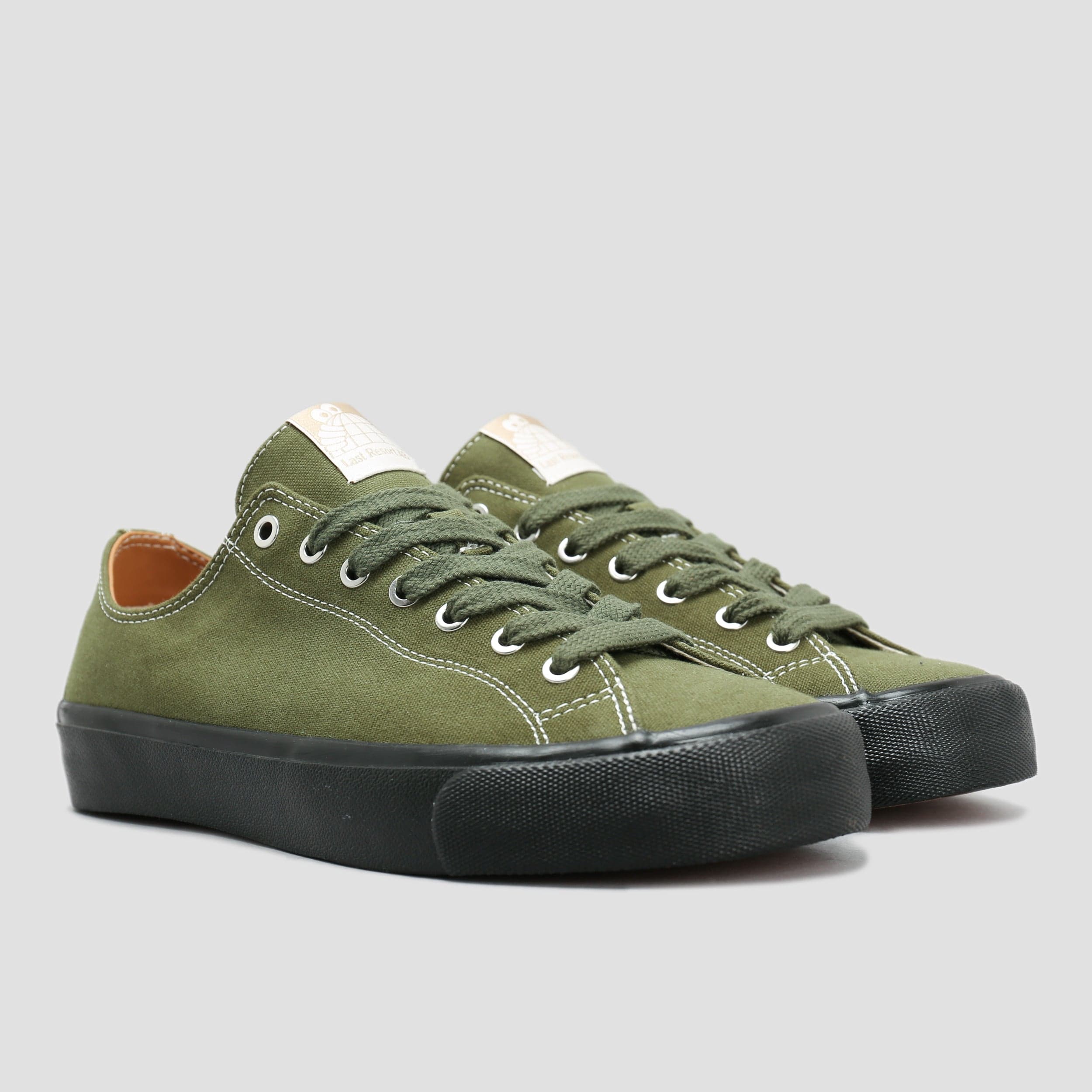 Last Resort AB VM003 Canvas Lo Shoes Leaf Green / Black – Slam