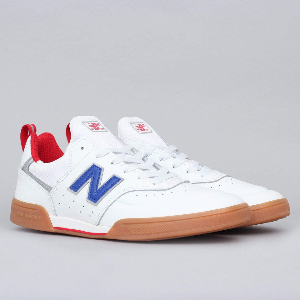 New Balance 288 Sport Shoes White / Royal - Slam City Skates