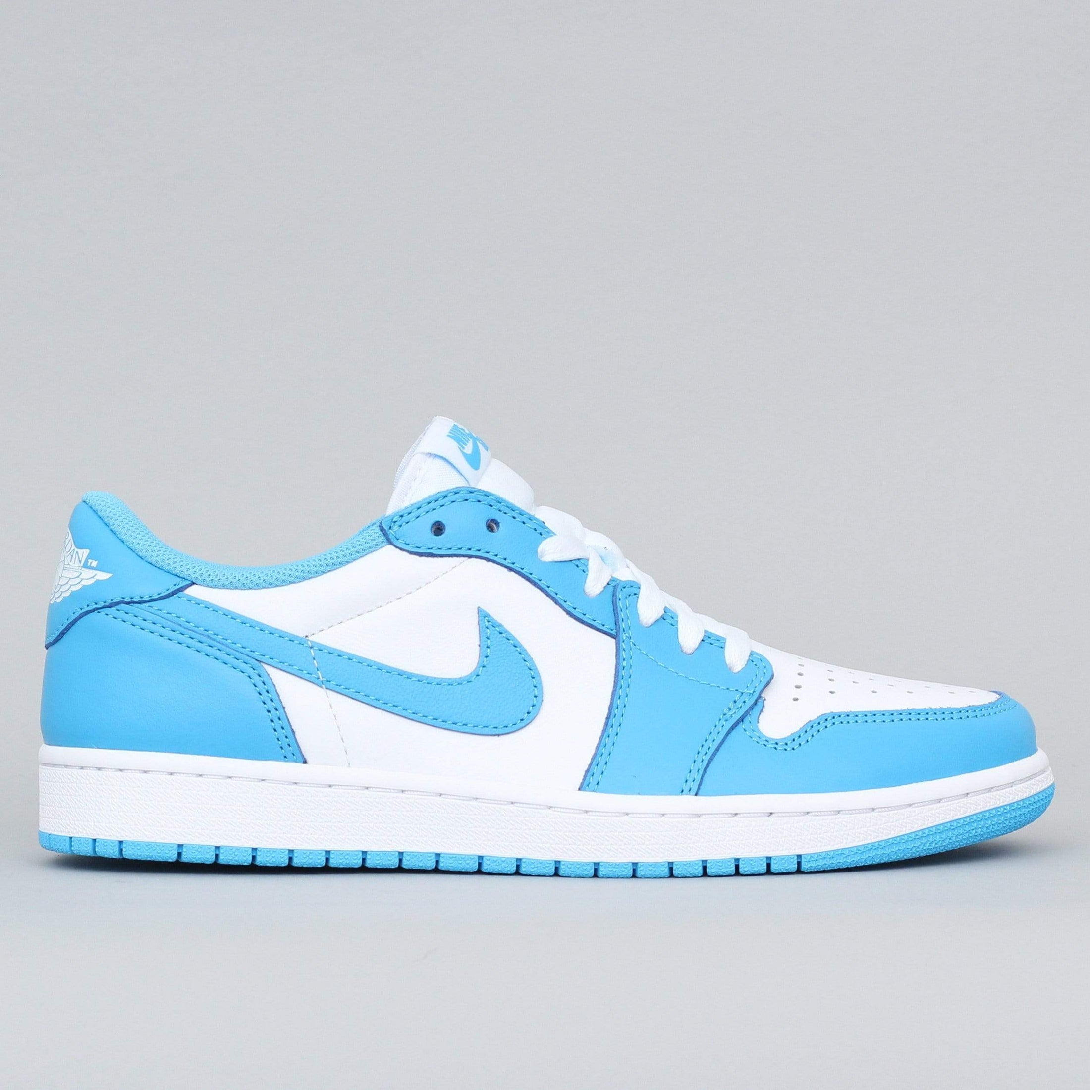 Nike SB Air Jordan 1 Low QS Shoes Dark Powder Blue / Dark Powder Blue