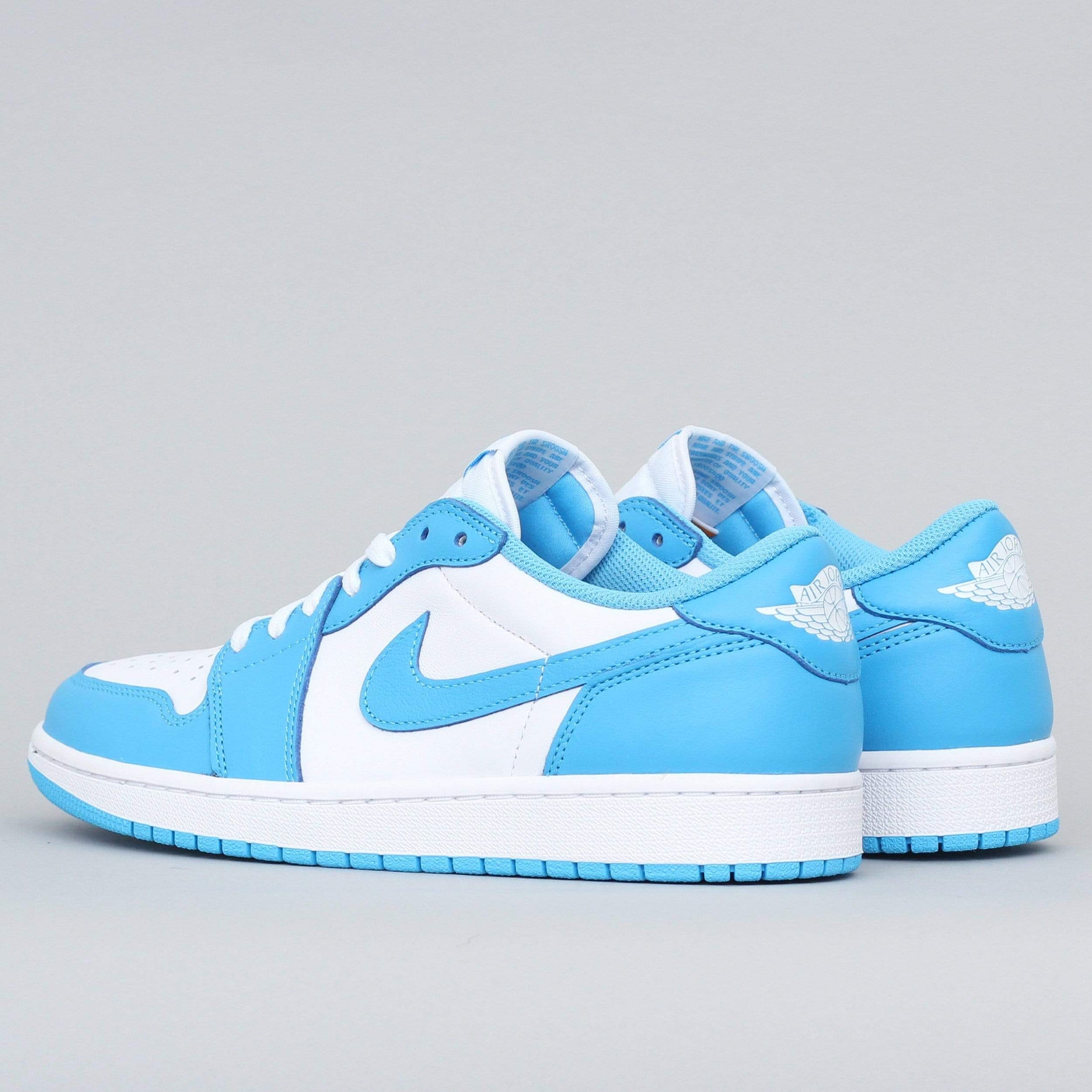 Nike SB Air Jordan 1 Low QS Shoes Dark Powder Blue / Dark Powder Blue