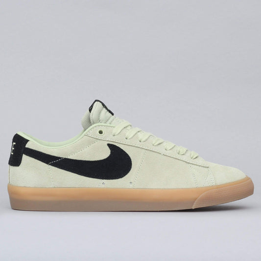 Nike SB Blazer Low GT Shoes Olive Aura / Black - Olive Aura