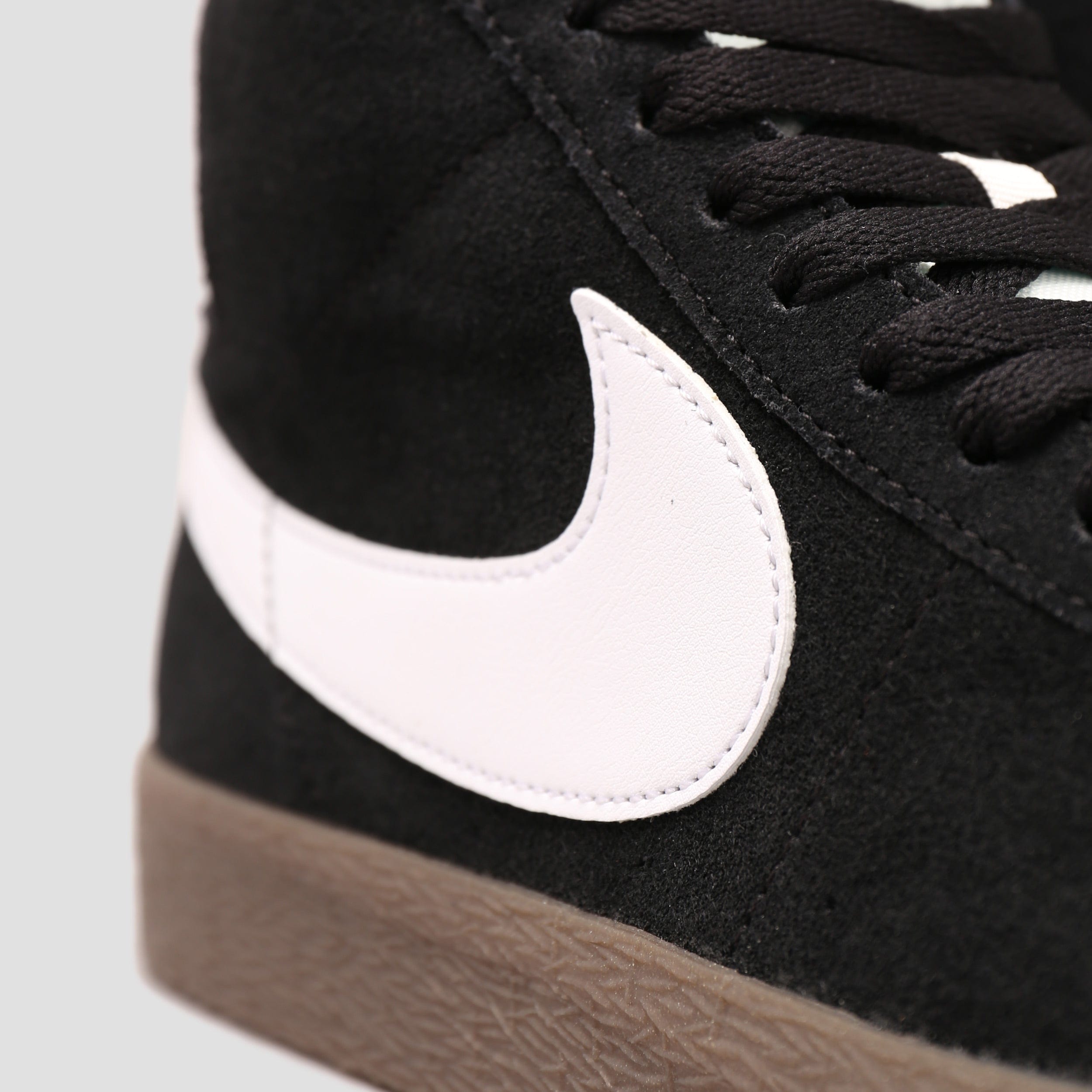 Nike blazer outlet mid black suede