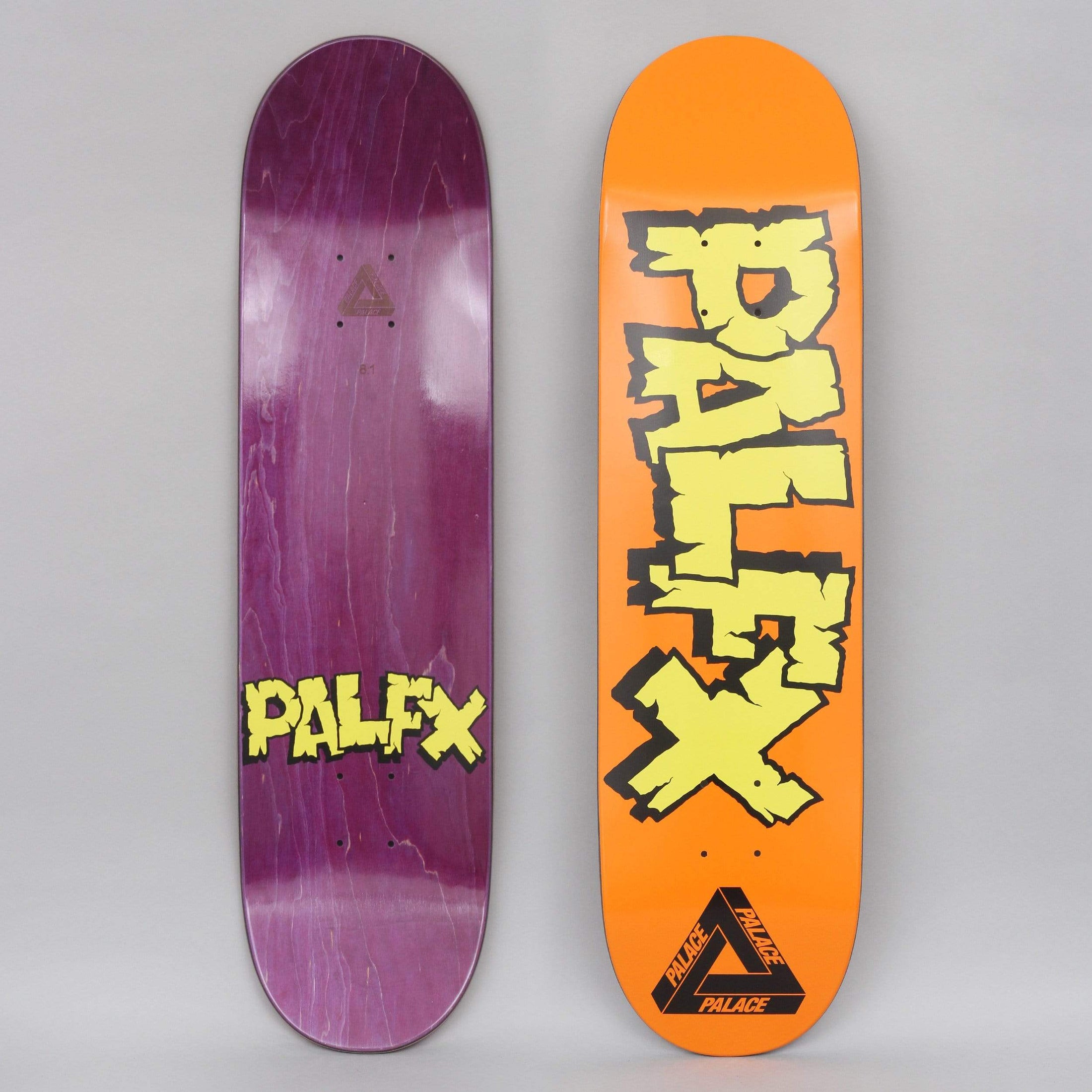 Palace 8.1 Nein FX Skateboard Deck Orange