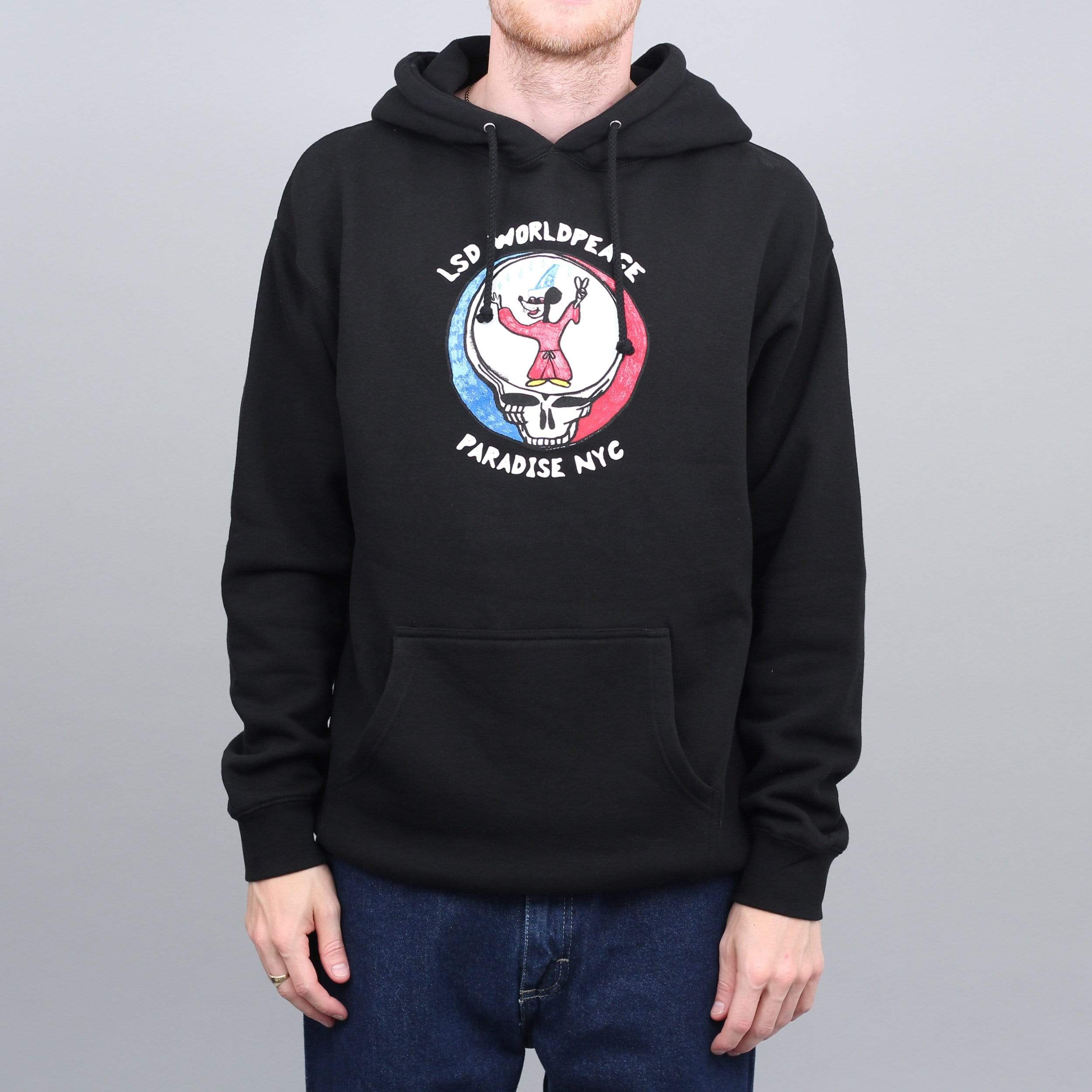 Paradise LSD Worldpeace Hoodie Black – Slam City Skates