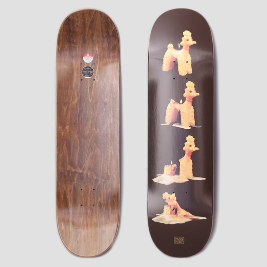 Passport 8.5 Poodle Candle Series Skateboard Deck Brown
