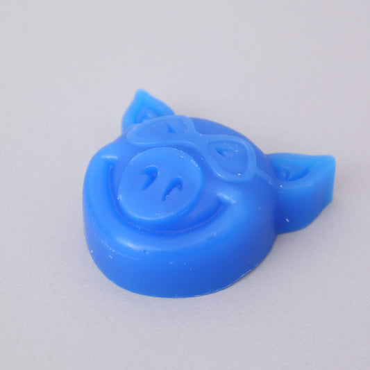 Pig Pig Head Wax Blue