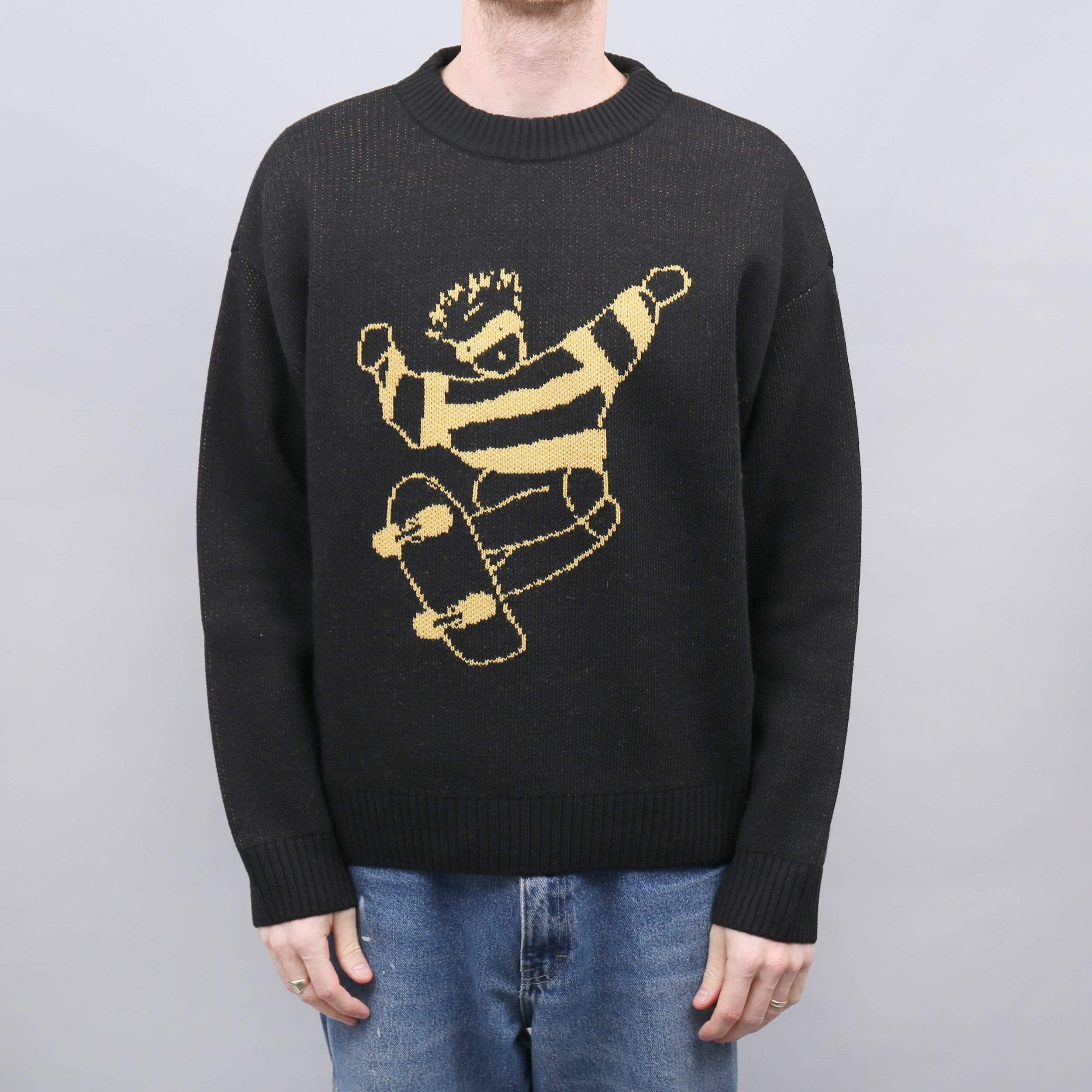 Polar Skate Dude Knit Sweater Black