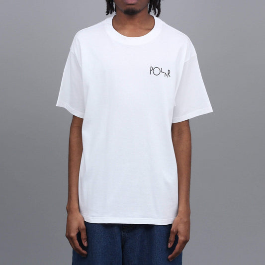 Polar Garden Fill Logo T-Shirt White