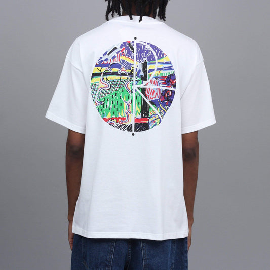 Polar Garden Fill Logo T-Shirt White