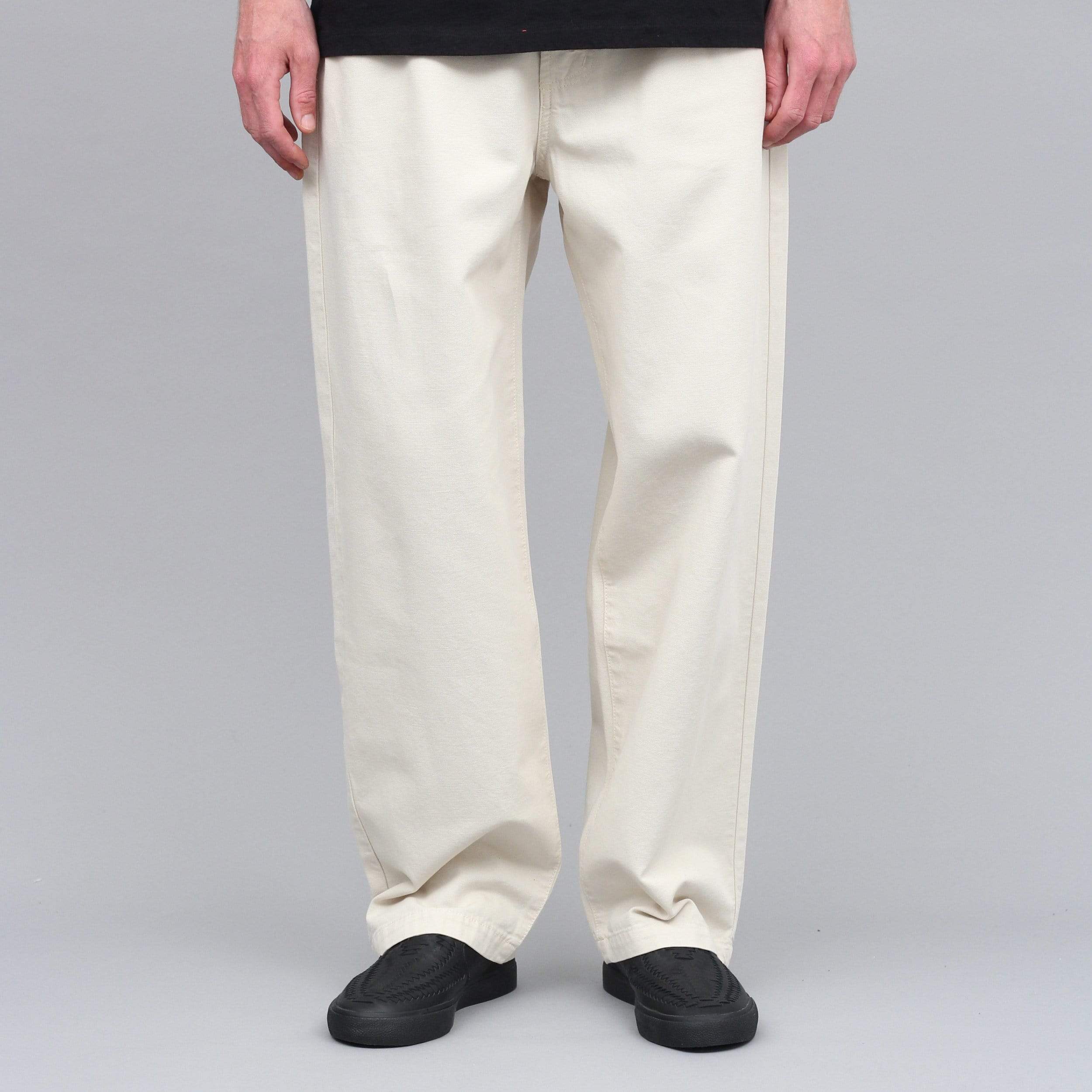 綿100%【Mサイズ未使用】DRS CANVAS PANT IN OFF WHITE - デニム/ジーンズ