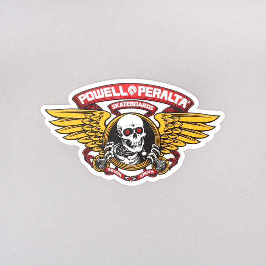 Powell Peralta Winged Ripper Die Cut Sticker Red