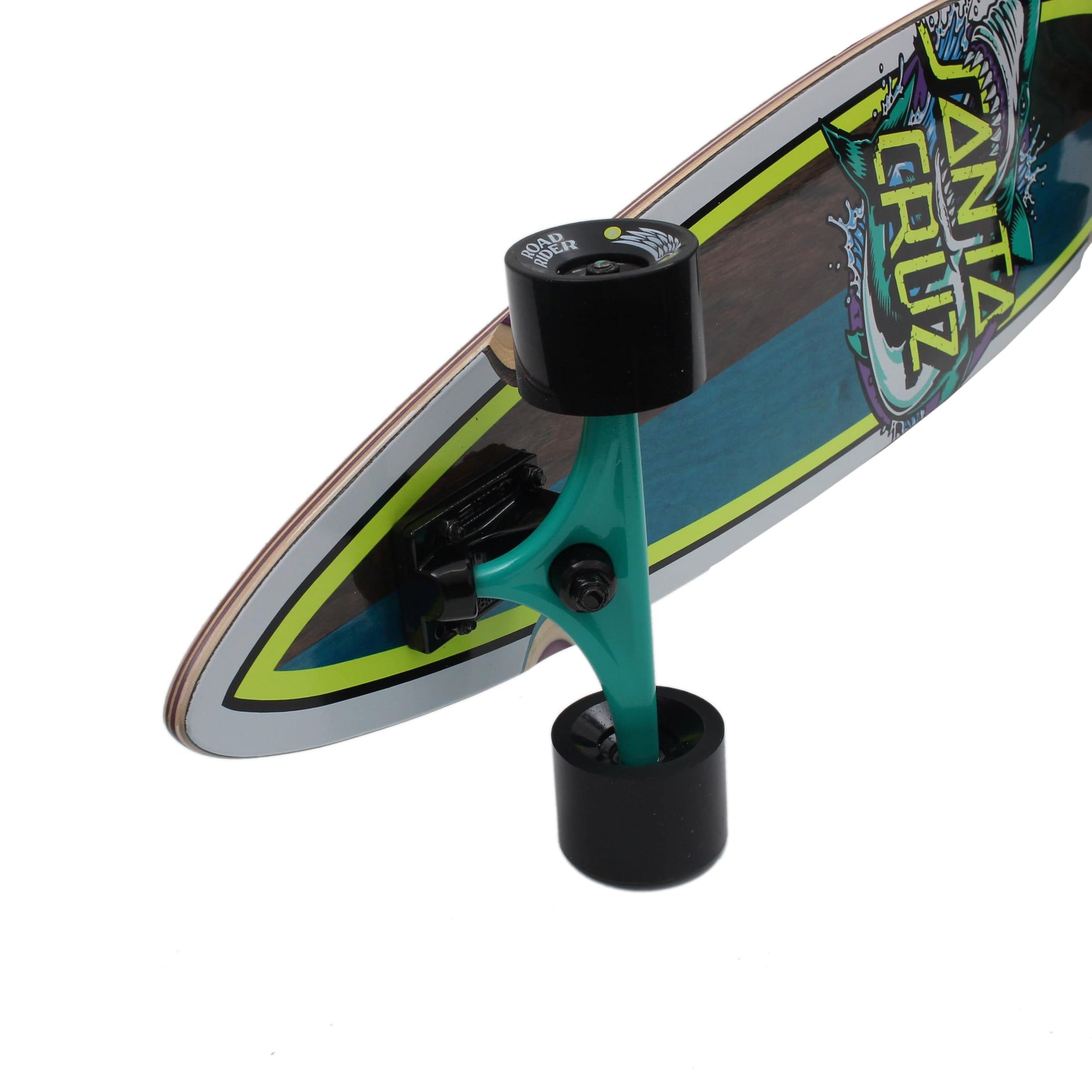 Santa Cruz 39 Shark Dot Pintail Complete Longboard Cruiser