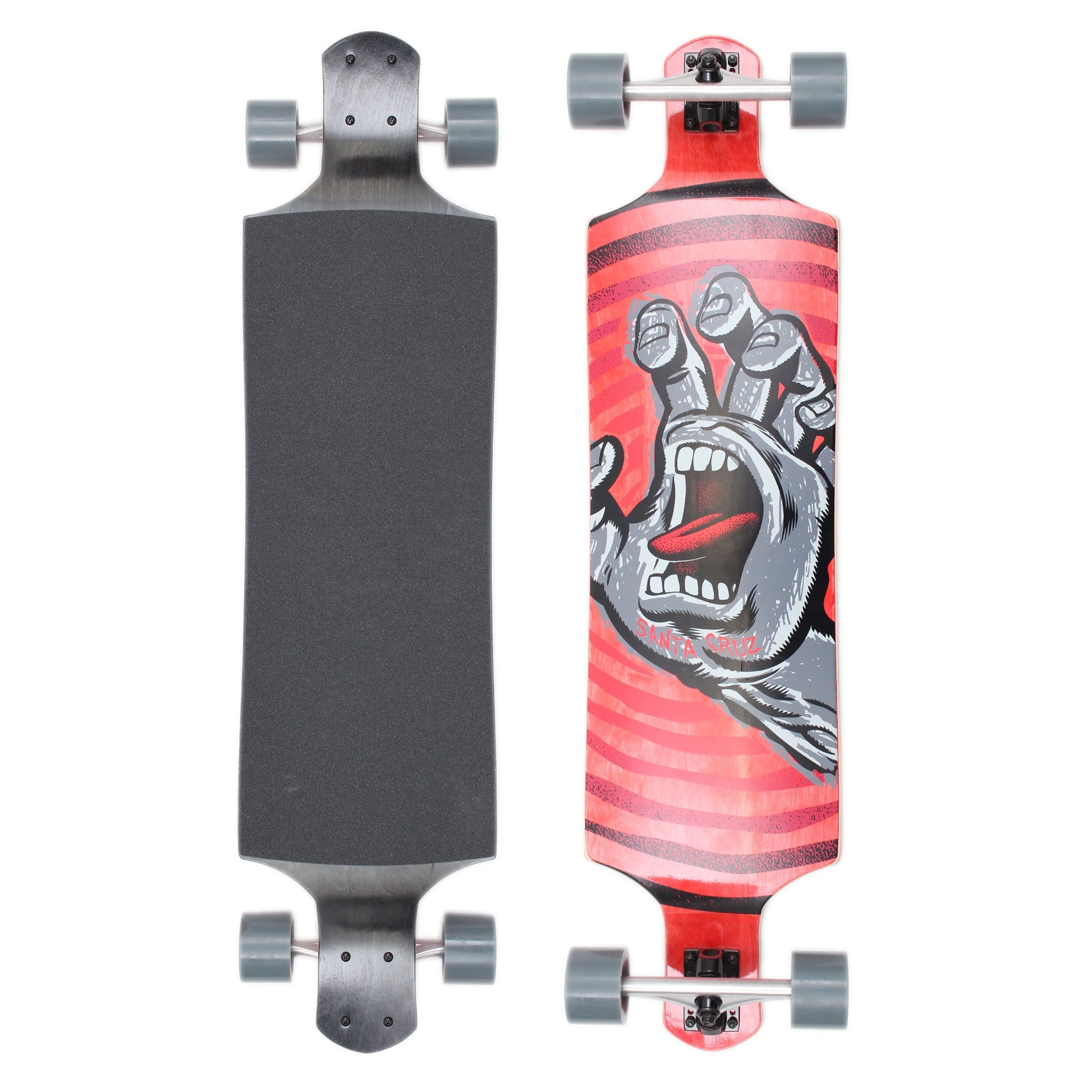 Santa Cruz 40 Off Hand Drop Down Complete Longboard Red