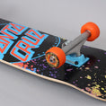 Load image into Gallery viewer, Santa Cruz 8.25 Dot Splatter Complete Skateboard Black / Orange
