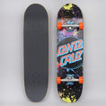 Load image into Gallery viewer, Santa Cruz 8.25 Dot Splatter Complete Skateboard Black / Orange
